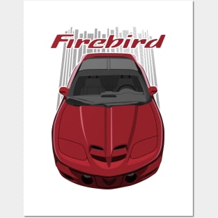 Firebird 4thgen-maple red Posters and Art